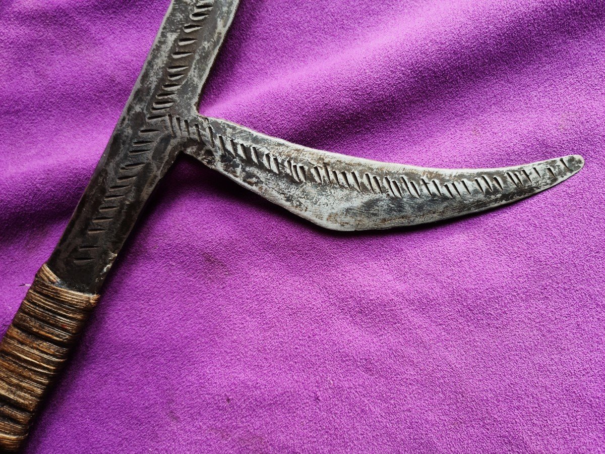Throwing Knife, From Chad, Unusual Model-photo-3