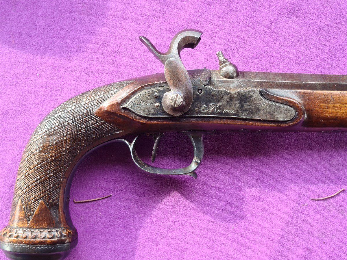 1st Empire Pistol, Percussion, Good Quality-photo-3