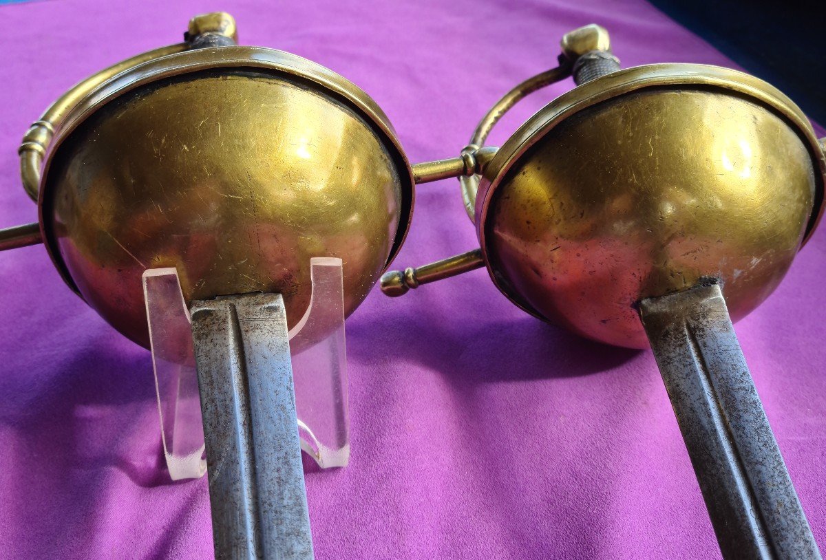 Exceptional Pair Of South American Colonial Dueling Rapiers Circa 1700-photo-3