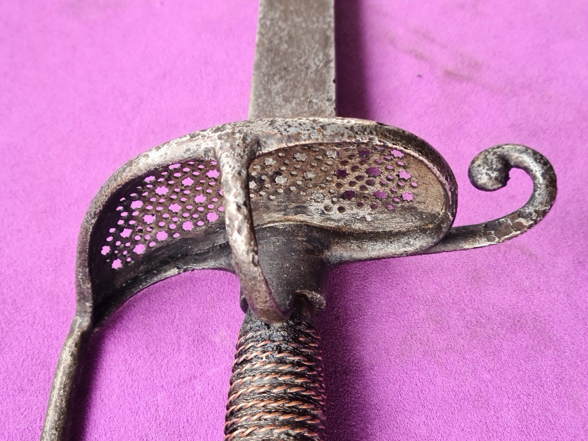 Strong Cavalry Sword, Dragoons, Swedish Or German Circa 1640-photo-2