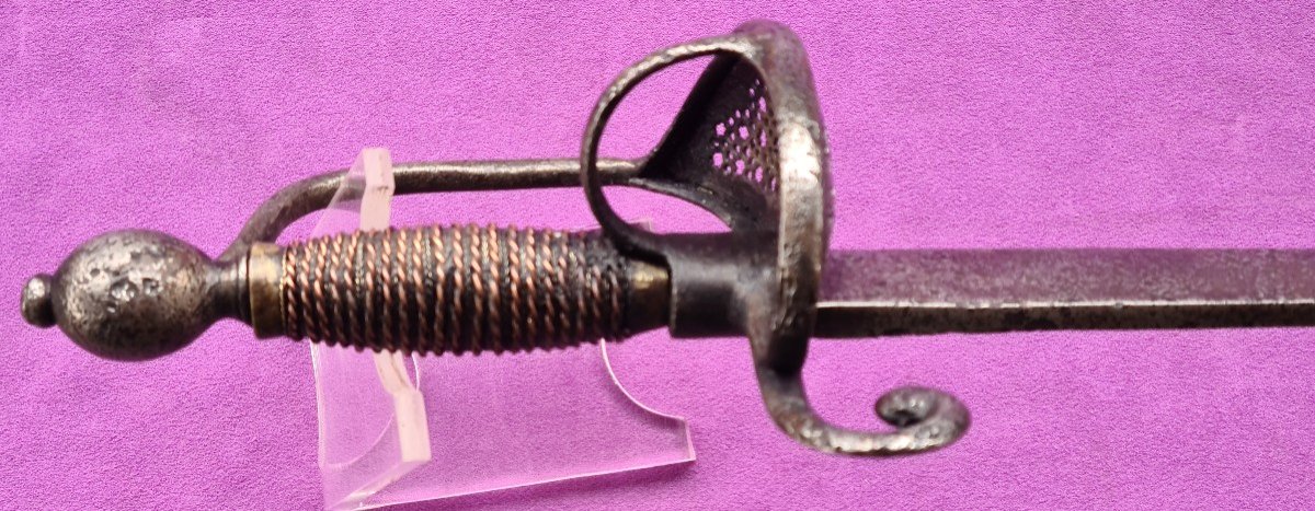 Strong Cavalry Sword, Dragoons, Swedish Or German Circa 1640-photo-6
