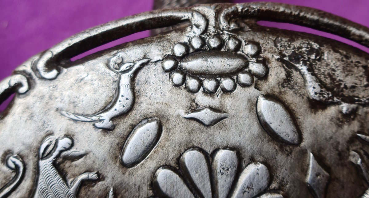 Italian Rapier Late 17th, Engraved Blade-photo-7