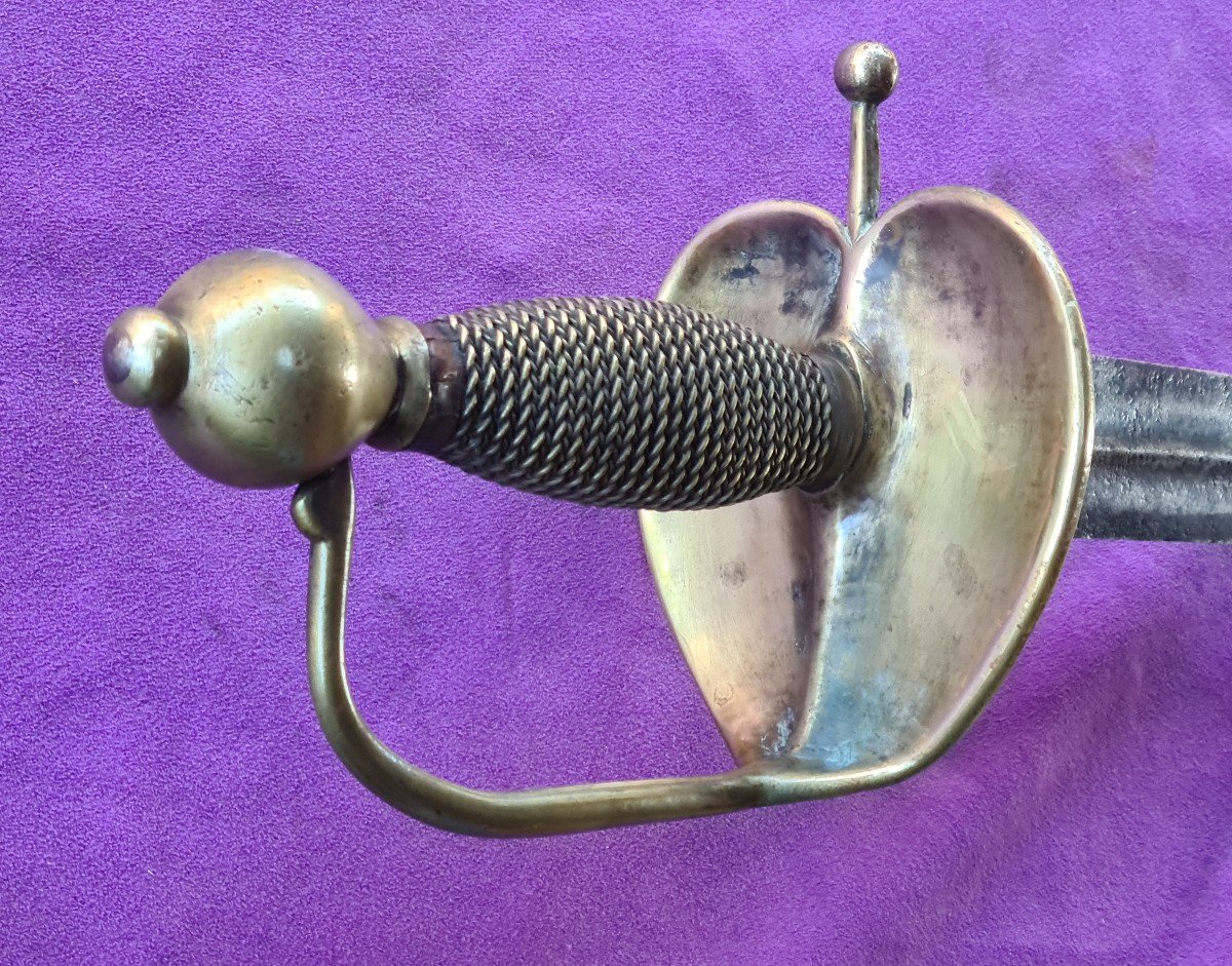 Forte épée pré-réglementaire du modèle 1734, cavalerie, dragons-photo-7