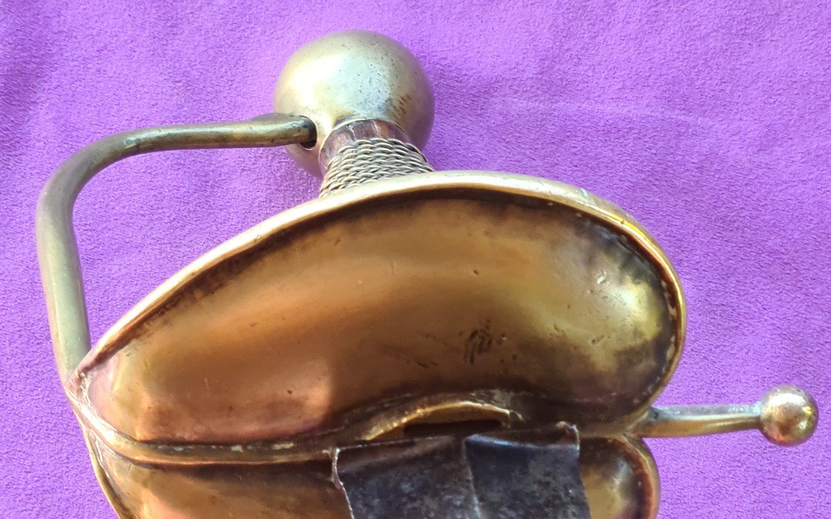 Forte épée pré-réglementaire du modèle 1734, cavalerie, dragons-photo-8