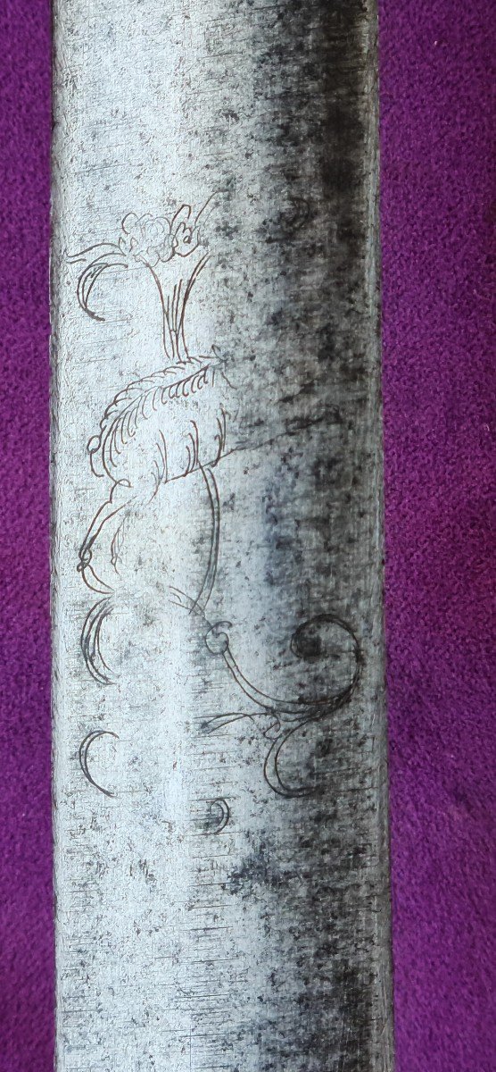 Grande Dague De Vènerie Louis XV. Chasse-photo-1
