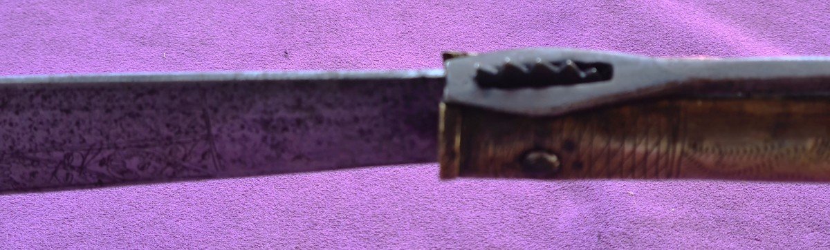 Enorme Navaja 121cm, Santa Cruz De Mudela, Début 19ème-photo-7