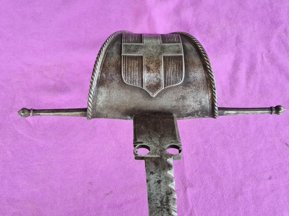 Sail Dagger With The Coat Of Arms Of Marie-louise d'Aspremont, Spain-photo-6