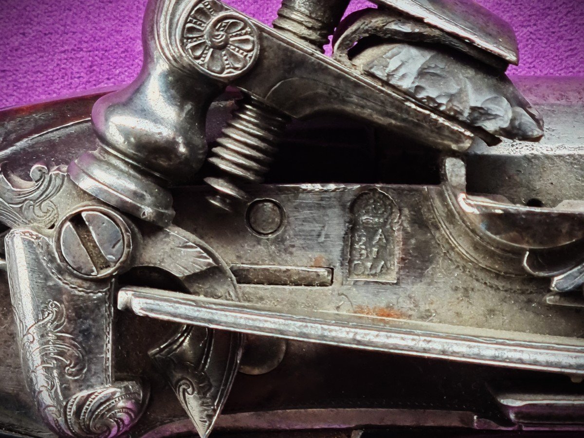 Miquelet Rifle By Valentin Lopez, Late 18th Century-photo-2