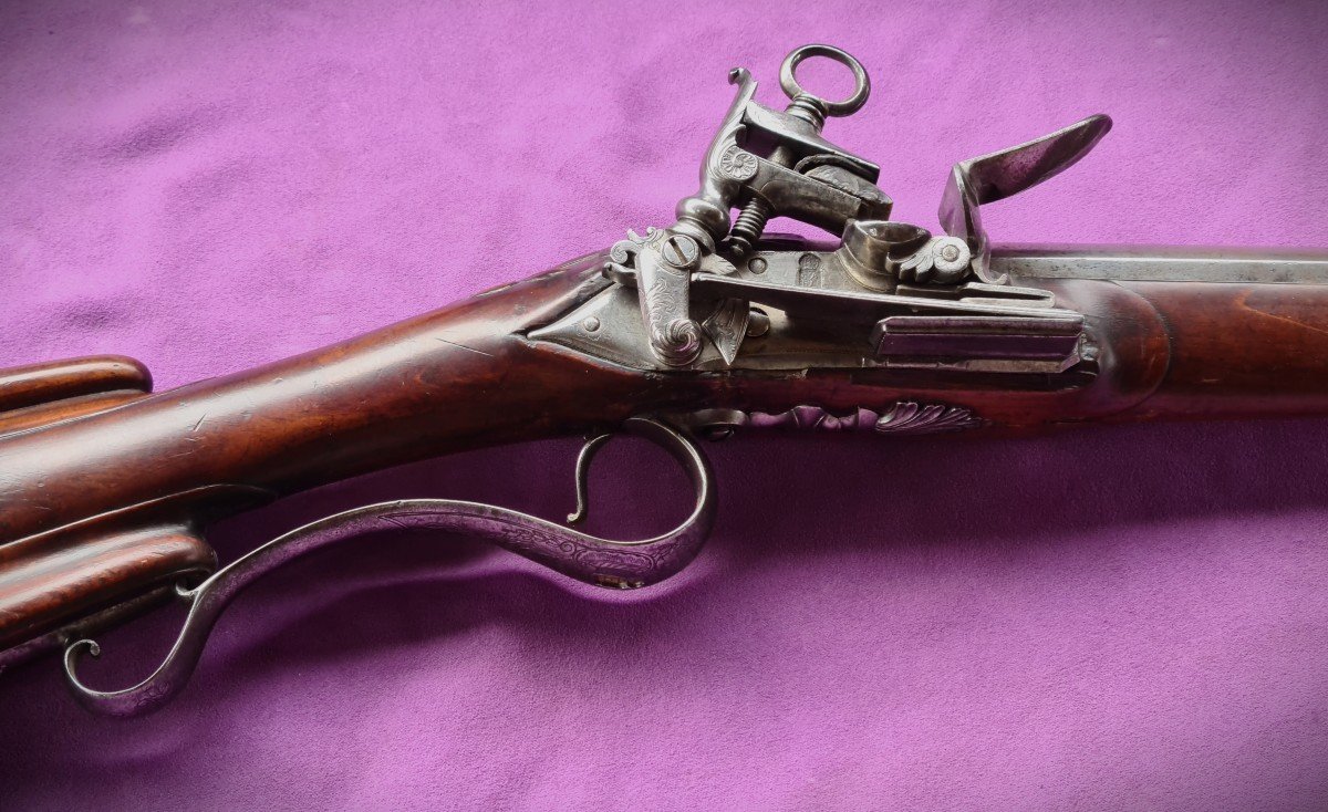 Miquelet Rifle By Valentin Lopez, Late 18th Century-photo-5