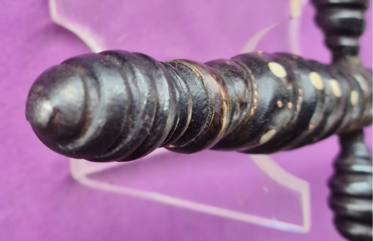 Rare Very Long Artillery Stiletto Attributed To The Tercio Viejo De Zamora. Bombardier's Dagger-photo-1