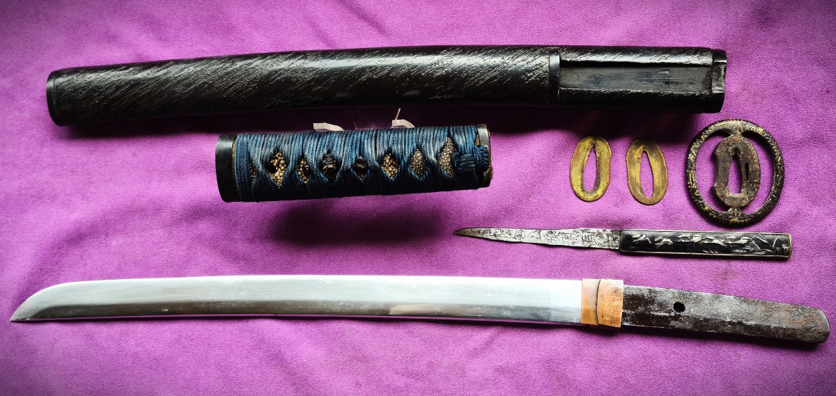 Wakizashi, Edo Period, Complete-photo-1