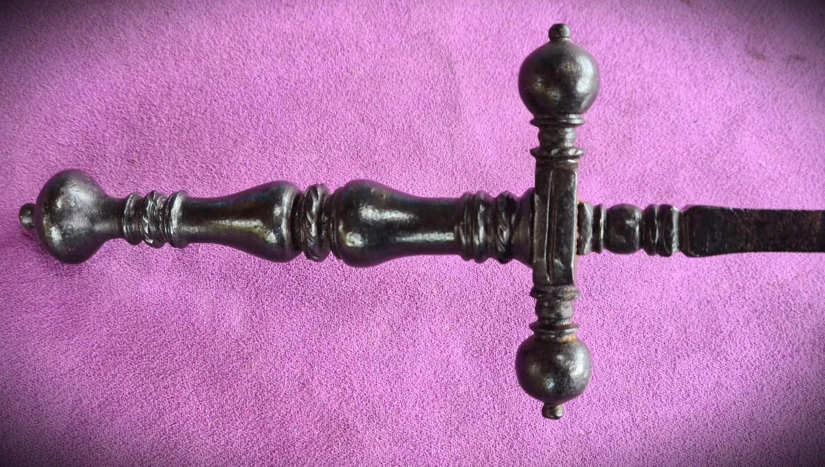 Large Spanish Stiletto 16th Century-photo-4