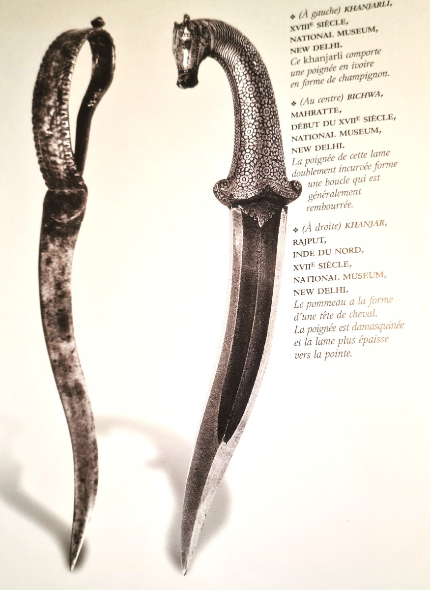 Bichwa, Poignard Mahratte, Inde du Sud XVIIème-photo-7