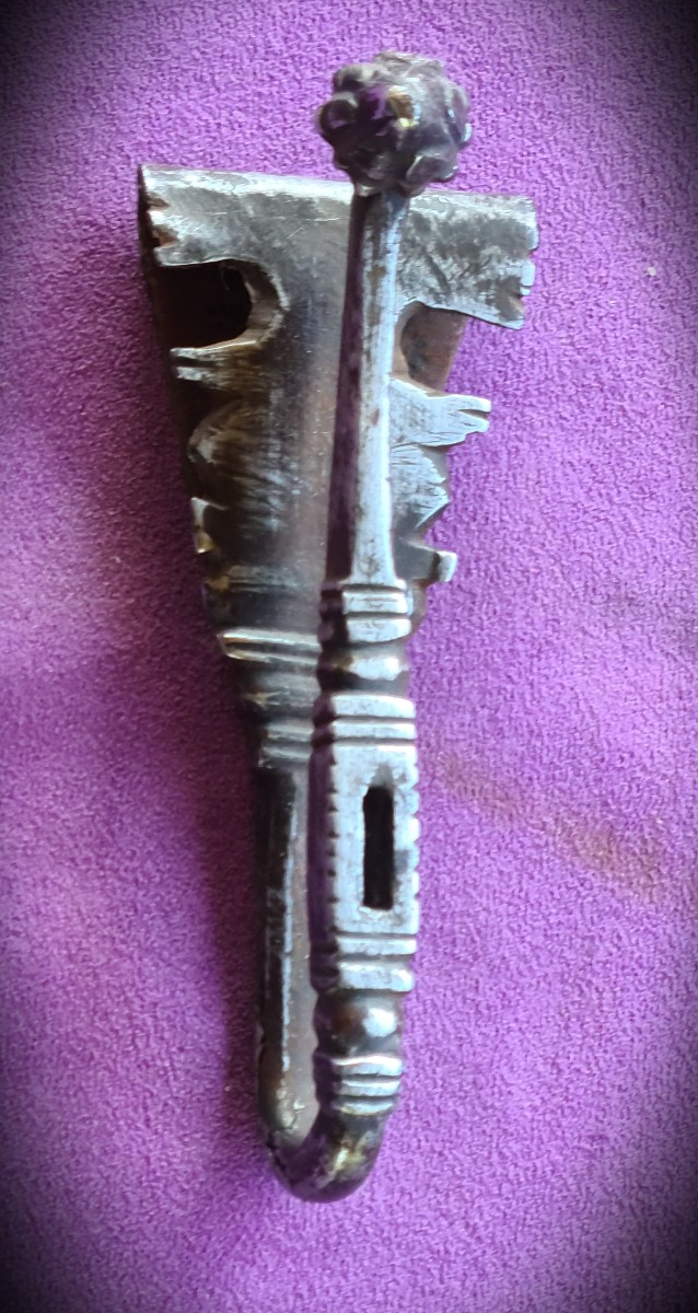 Hanging Hook For Sword, Late 15th Century,  Number One Of Two-photo-2
