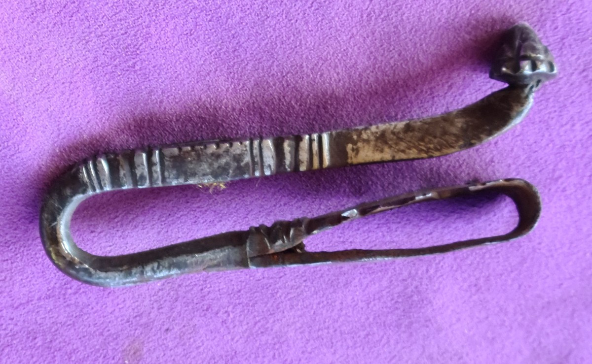 Hanging Hook For Sword, Late 15th Century,  Number One Of Two-photo-3
