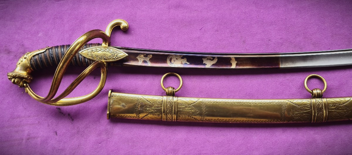 Hudssar Officer's Saber, 1st Empire-photo-2