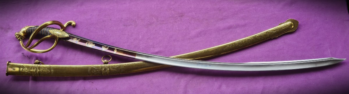 Hudssar Officer's Saber, 1st Empire-photo-8