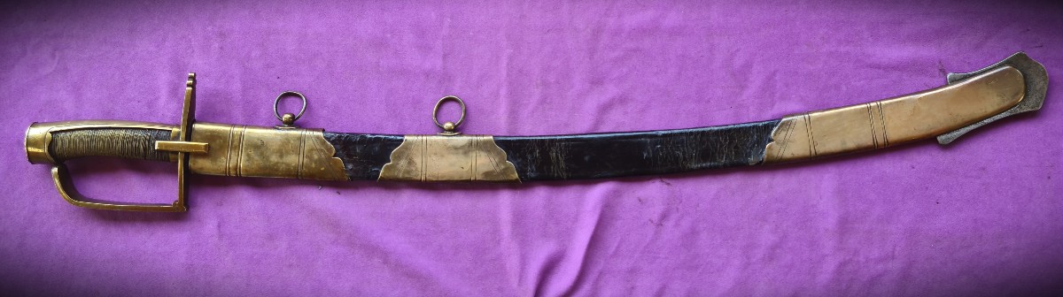 Sabre de Hussard Hongrois au service de la France circa 1750-photo-3