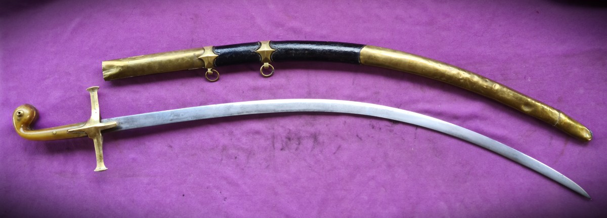 Officer's Saber "mameluk Style" Or "oriental Style". French Consulate, 1st Empire-photo-2