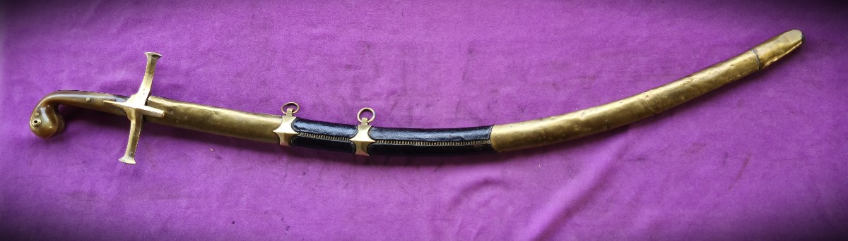 Officer's Saber "mameluk Style" Or "oriental Style". French Consulate, 1st Empire-photo-3