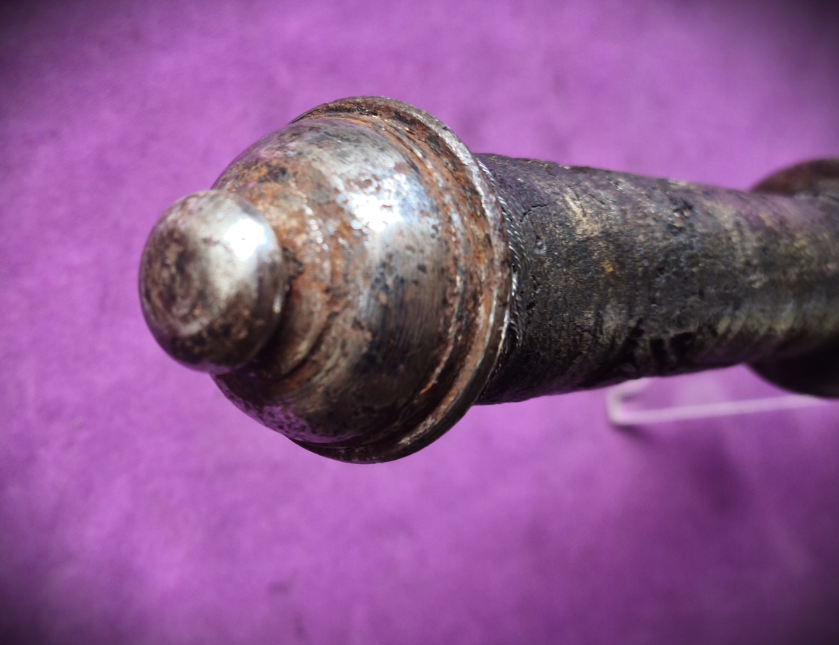 Rare marteau de guerre XVIème-photo-2