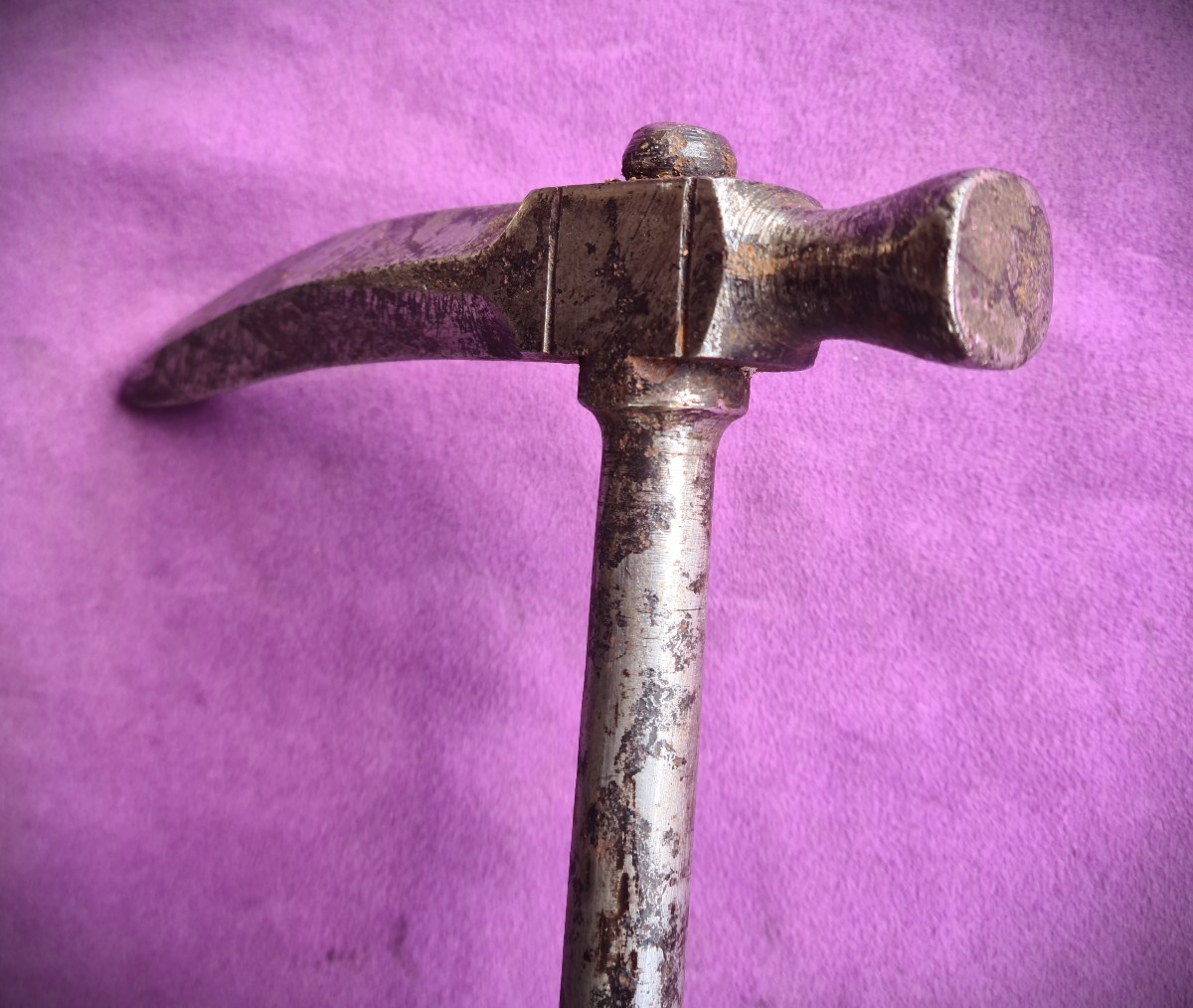 Rare marteau de guerre XVIème-photo-4