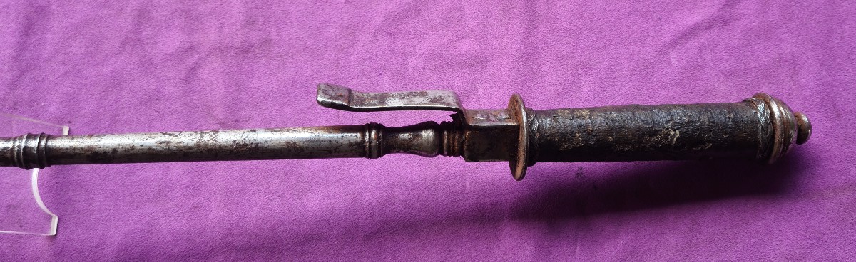 Rare marteau de guerre XVIème-photo-7