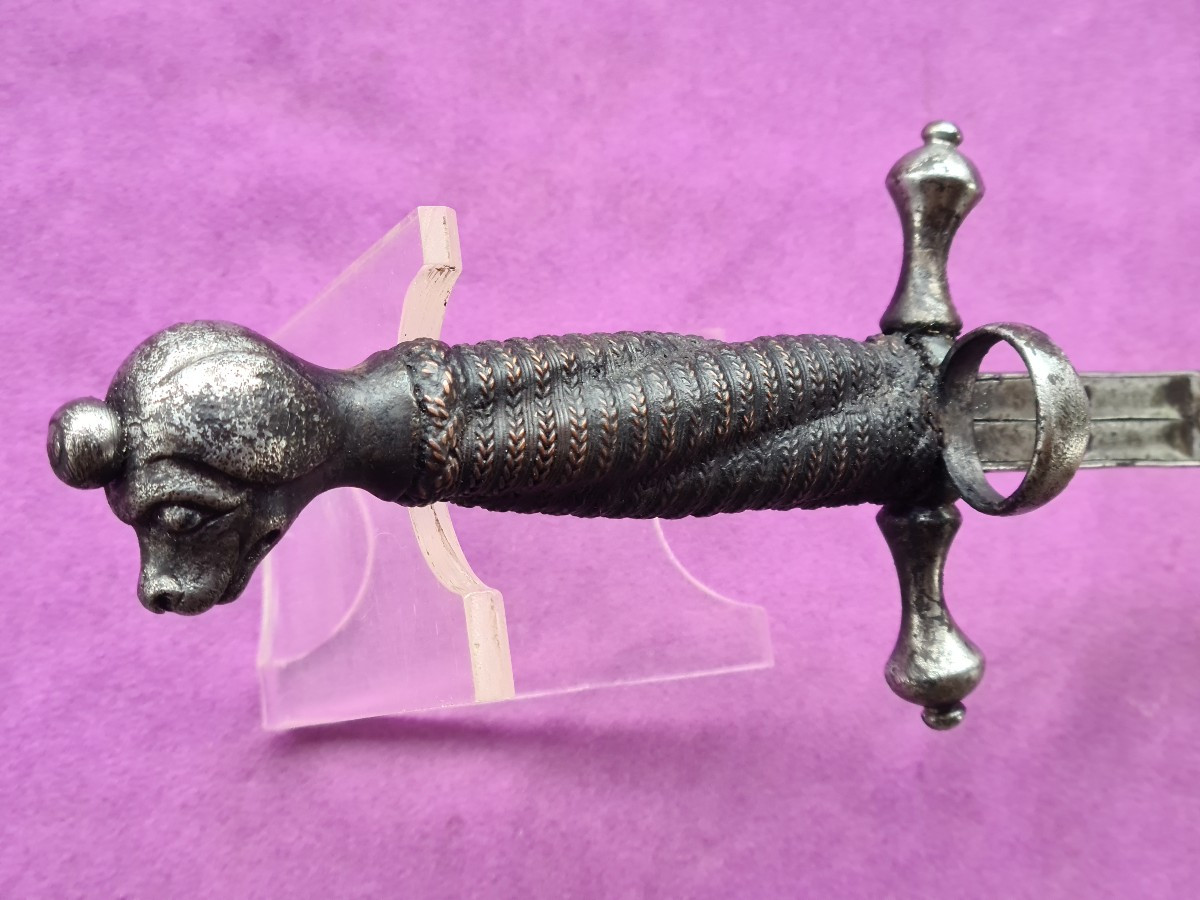 Left-hand Dagger Signed Thiell Keuller, Late 16th Century-photo-5