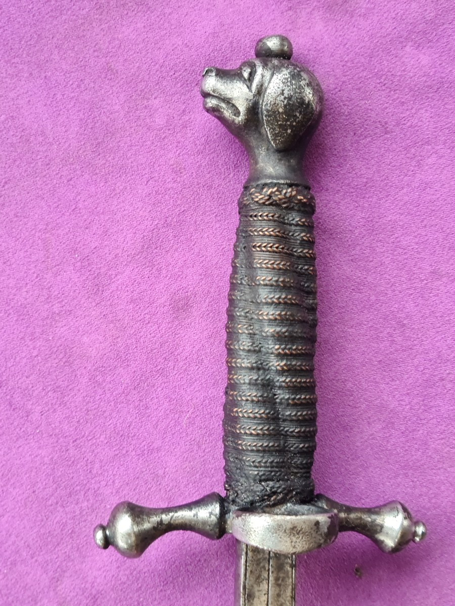 Left-hand Dagger Signed Thiell Keuller, Late 16th Century-photo-6