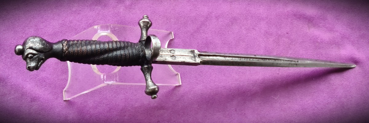 Left-hand Dagger Signed Thiell Keuller, Late 16th Century-photo-7