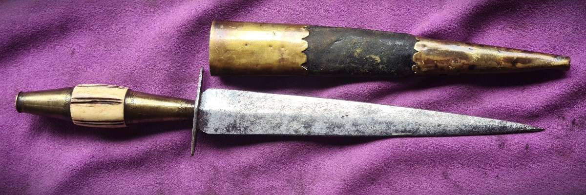 Lantern Dagger Called "puñal" Albacete, Spain 19th Century-photo-4