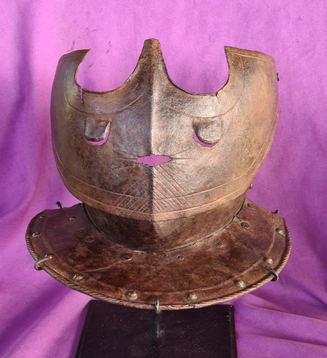 Savoyard Armet (front Part) 16th Century-photo-2