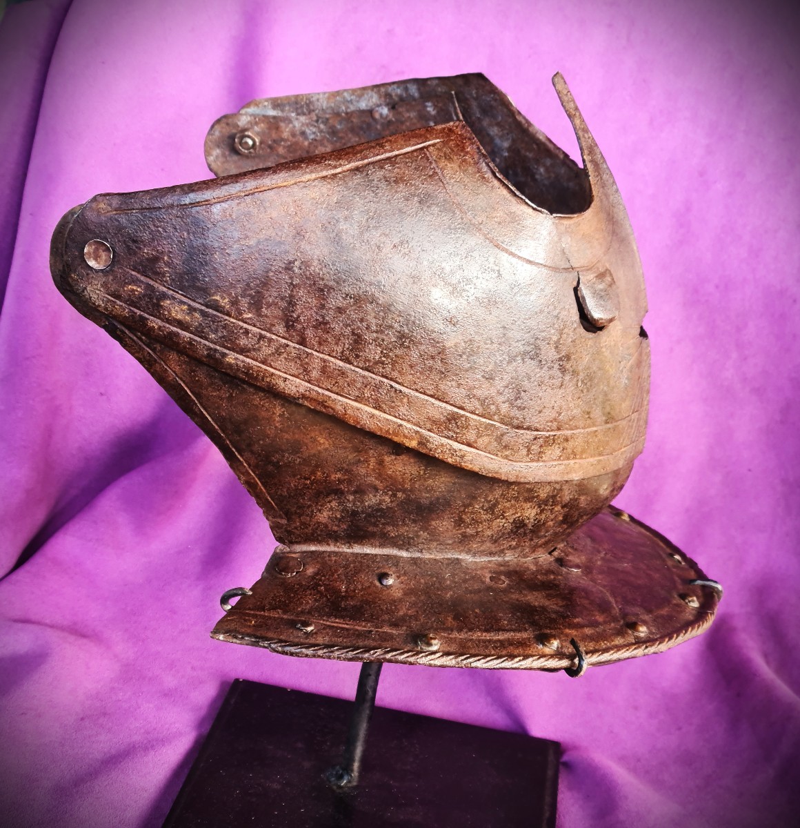 Savoyard Armet (front Part) 16th Century-photo-3