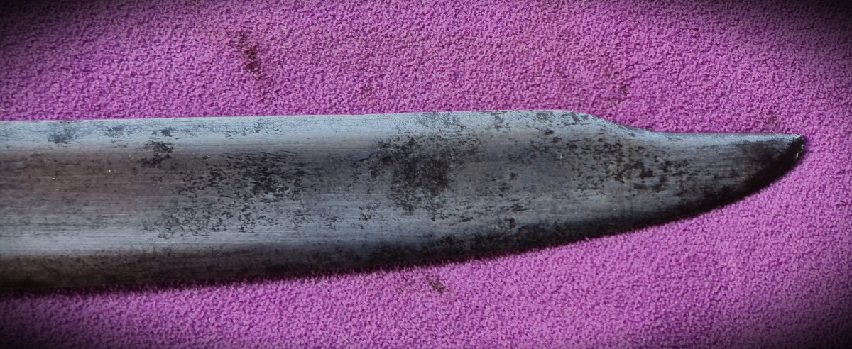 Dague de chasse ou  Couteau de Vènerie XVIIIème siècle-photo-6