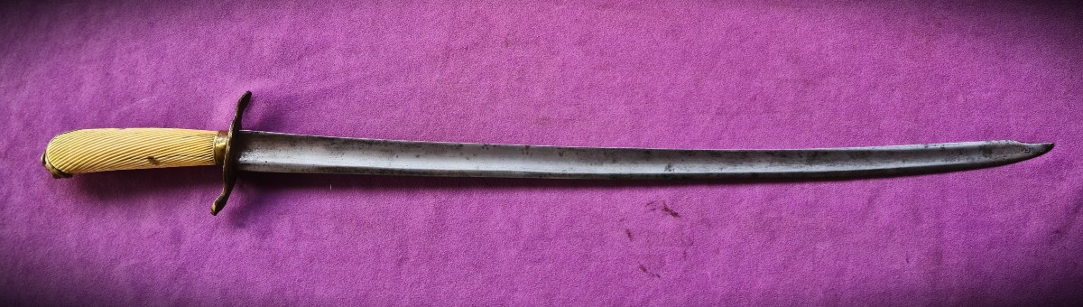 Dague de chasse ou  Couteau de Vènerie XVIIIème siècle