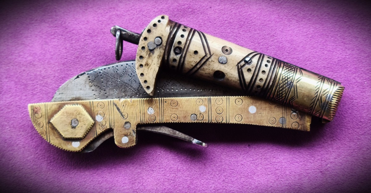 "LOHAR" faucille de combat pliante , Afghanistan-photo-2