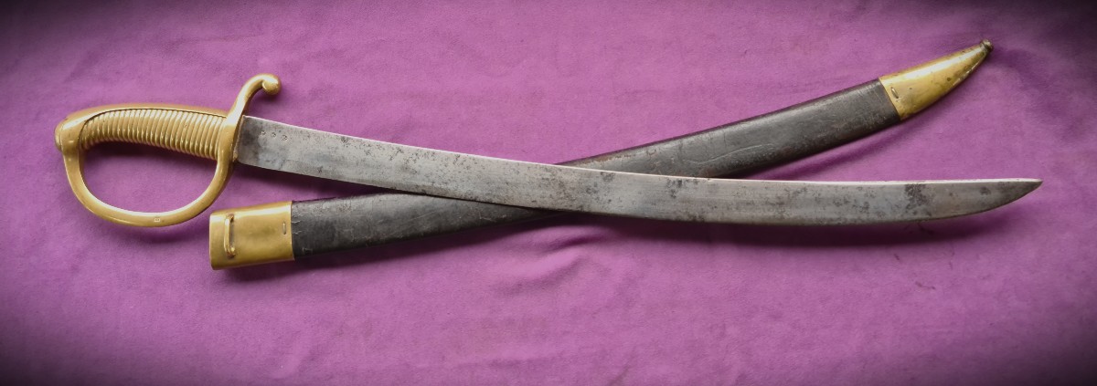 Sabre briquet d'infanterie 1er Empire, Février 1813-photo-5