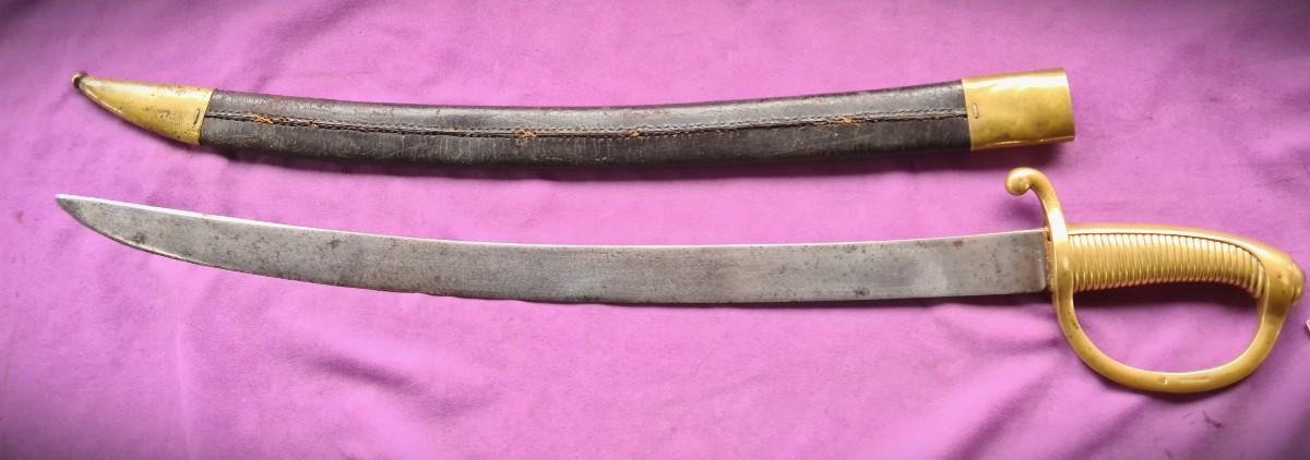 Sabre briquet d'infanterie 1er Empire, Février 1813-photo-6