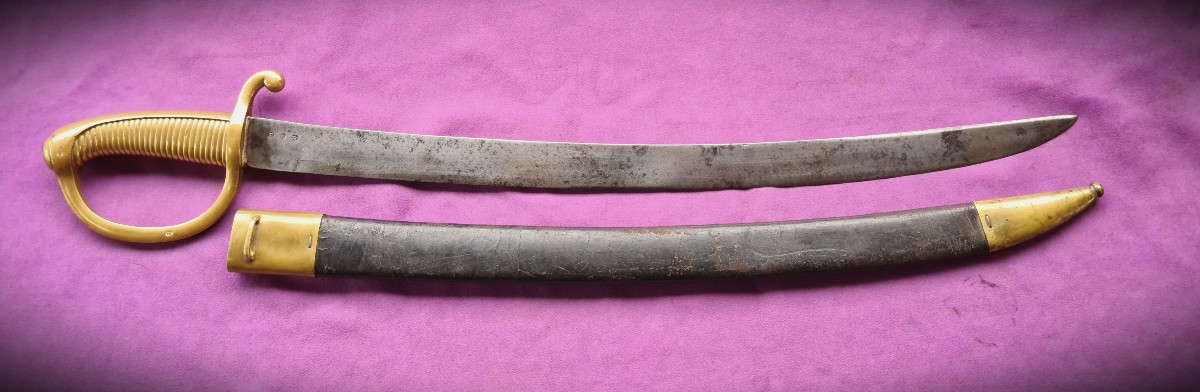 Sabre briquet d'infanterie 1er Empire, Février 1813-photo-8
