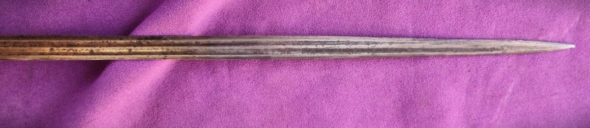 17th Century Germanic Taza Rapier, Blade Engraved With A Motto-photo-8