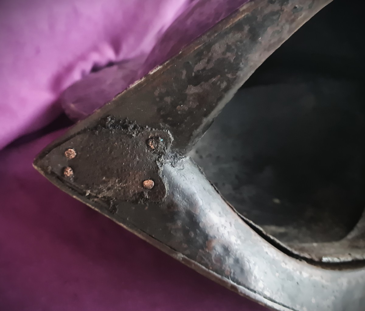 Morion espagnol, construit en 2 parties 17ème siècle-photo-5