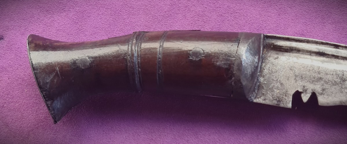 KUKRI coutelas népalais ancien Gurkha knife-photo-1