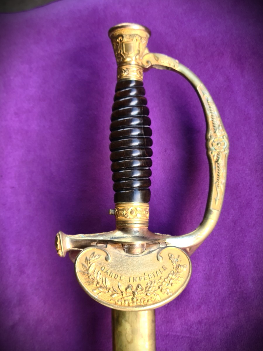 Officer's Sword Of The Imperial Guard, Napoleon III-photo-2