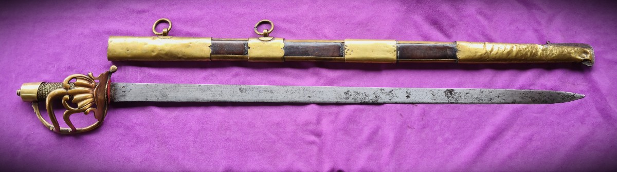 French  Maréchaussée  Saber 1783, Blade From  The Carabiniers Regiment Of Monsieur-photo-3
