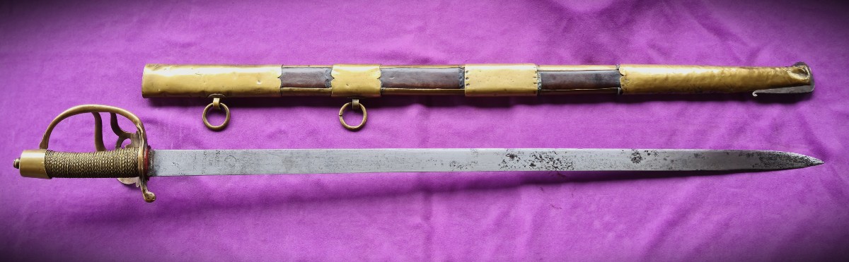 French  Maréchaussée  Saber 1783, Blade From  The Carabiniers Regiment Of Monsieur-photo-4