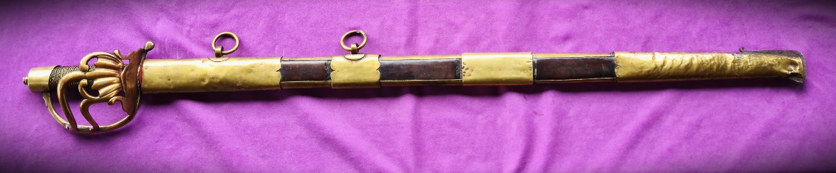 French  Maréchaussée  Saber 1783, Blade From  The Carabiniers Regiment Of Monsieur-photo-1