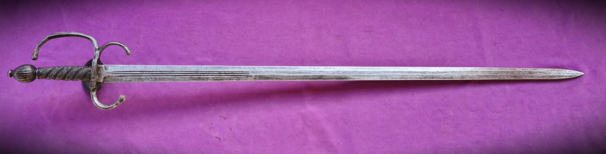 Epée de cavalerie germanique, circa 1600-photo-2