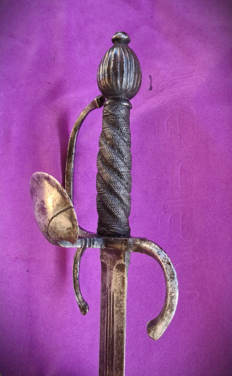 Epée de cavalerie germanique, circa 1600-photo-5