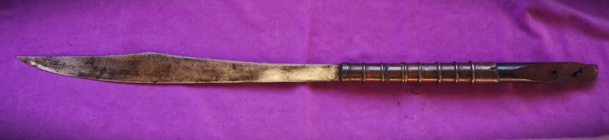 Grand Fauchard de guerre  Indochine 19ème-photo-2