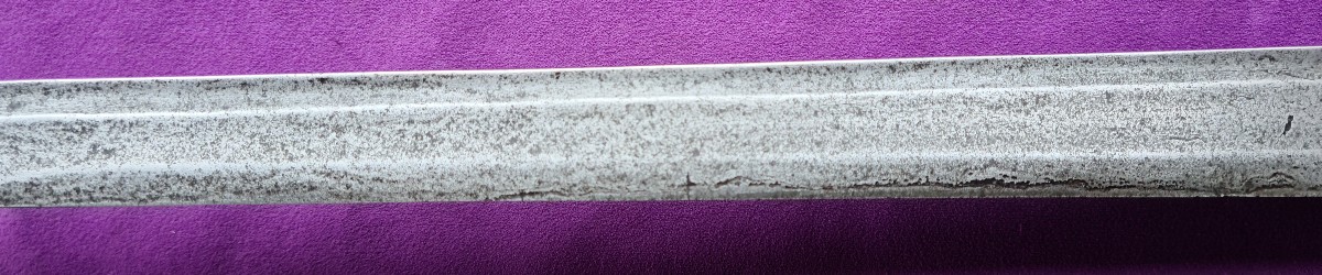 Big Size Indonesian Saber Known As "klewang" 19th Century-photo-4